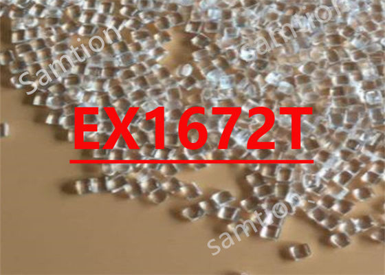S-Plastic  EX1672T is een UV gestabiliseerd, medium tot hoge viscositeit vertakte polycarbonaat kwaliteit, speciaal ontwikkeld