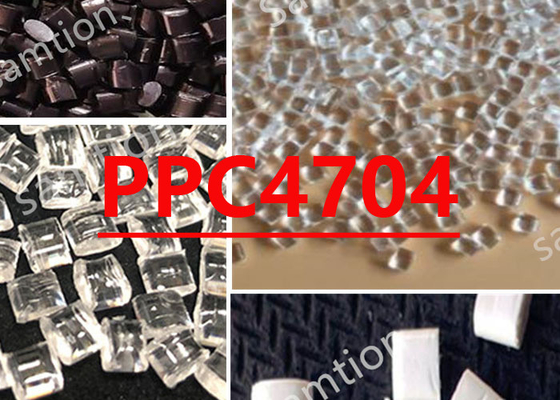 S-Plastic Lexan PPC4704 hars is een hoogwarmtebestendige polycarbonaat copolymer, biedt DTUL van 300F bij 264 Psi.