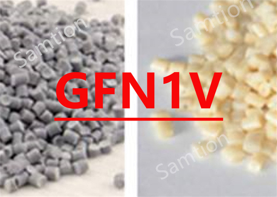 S-Plastic Noryl GFN1V is een 10 % glasvezelversterkt materiaal met een HDT/A van 110C volgens ISO 75