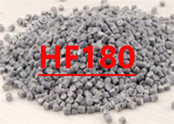 S-Plastic Noryl HF180 Een onvolledig vlamvertragend materiaal met een Vicat B/120 van 100oC volgens ISO 306