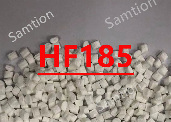 S-Plastic Noryl HF185 is een niet-gevulde halogeenvrije stof (volgens VDE/DIN 472 deel 815), vlamvertrager