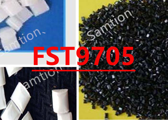 S-Plastic Lexan FST9705 hars is een hoog visosistisch PC-copolymer, voldoet aan OSU 55/55, heeft weinig rook en is vlamvertragend