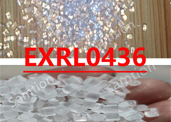 S-Plastic Lexan EXRL0436 Middel viscositeit vlamvertragend gehalte met een metalen glanzende uitstraling.