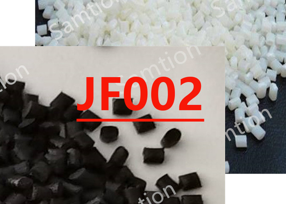 S-Plastic Thermocomp JF002 is een verbinding op basis van polysulfoonhars met glasvezel.