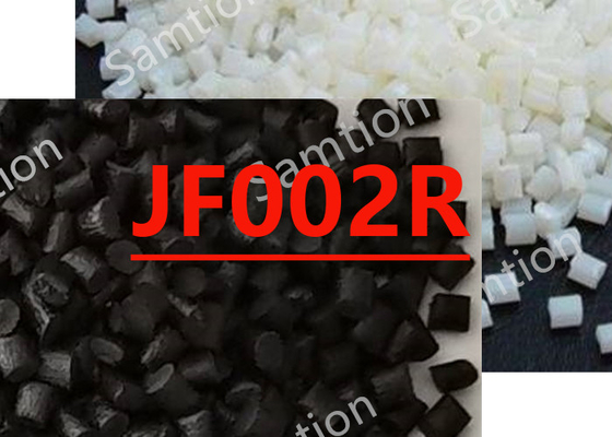 S-Plastic Thermocomp JF002R is een verbinding op basis van polysulfoonhars met glasvezel, glazen kralen.