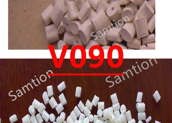 S-Plastic Noryl V090 NORYL V090 is een onvervulde, vlamvertragend materiaal met een Vicat B/120 van 95 oC volgens ISO 306.