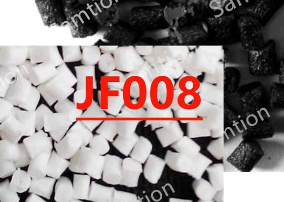 S-Plastic Thermocomp JF008 is een verbinding op basis van polysulfoonhars met glasvezel.