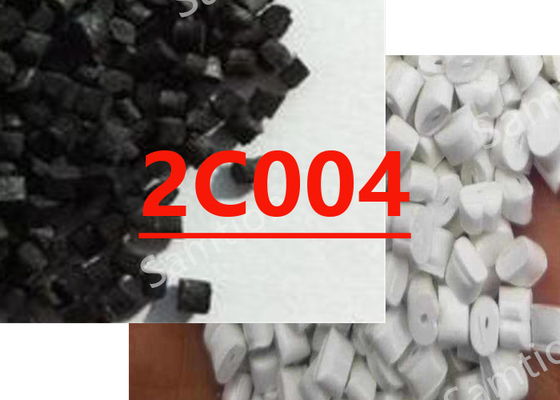 S-Plastic Thermocomp 2C004 is een verbinding op basis van Ethyleen Tetrafluoroethyleen Copolymerhars met koolstofvezel.