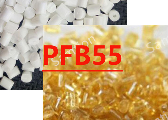 S-Plastic Thermocomp PFB55 is een verbinding op basis van PA 6-hars die glaskralen en glasvezels bevat.