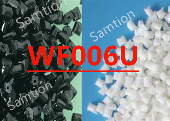 S-Plastic Thermocomp WF006U hars is een verbinding op basis van polybutyleentereftalaathars met glasvezel.
