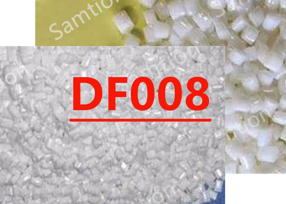 S-Plastic Thermocomp DF008 is een verbinding op basis van polycarbonaathars met glasvezel.
