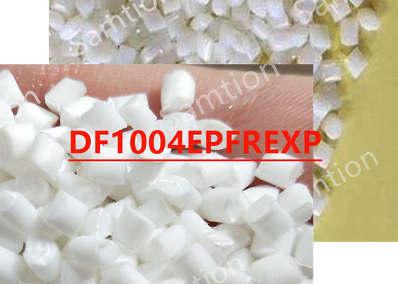 S-Plastic Thermocomp DF1004EPFREXP hars is een verbinding op basis van polycarbonaathars met glasvezel, vlamvertragend.