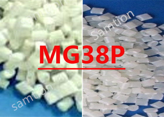S-Plastic Cycolac MG38P High flow, injection molding ABS voor buisbevestigingen.