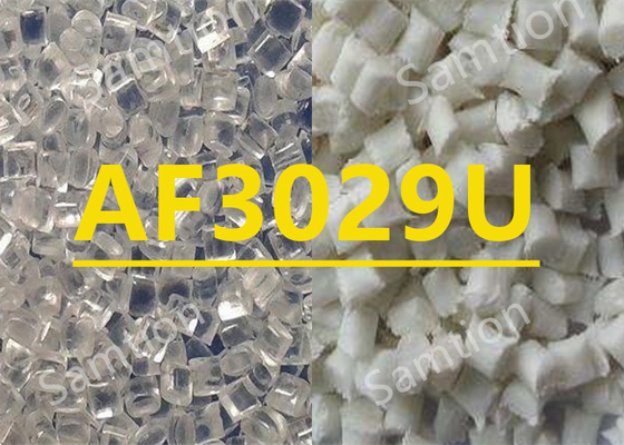 S-Plastic Verton AF3029U is een verbinding op basis van Acrylonitril Butadiene hars met glasvezel, vlamvertrager, Propi