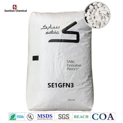 S-Plastic Noryl Resin SE1GFN3 Glasversterkt RF UL94 V1 Inschrijving RTI 110/105/110