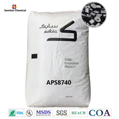 S-Plastic Noryl APS8740 Glasgevulde PPE/PPS Hoogtemperatuurweerstand Sterkte Vlamvertrager Leiding Injectievormbaar