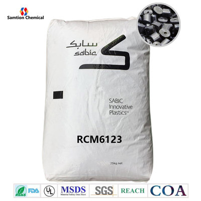 S-Plastic cycoloy RCM6123 een injectievormig gevuld PC/ABS mengsel met niet-gebromeerd en niet-gechlorineerd vlamvertrager.