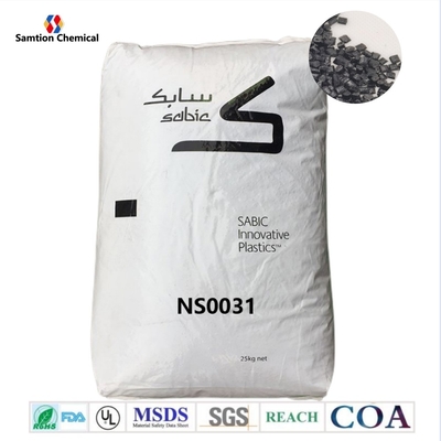 Vlamvertragend witte S-Plastic LNP Faradex NS0031 Recycled Resin Pellets EMI/RFI Shielding