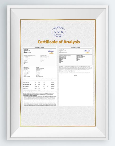 CHINA SAMTION INTERNATIONAL LIMITED certificaten